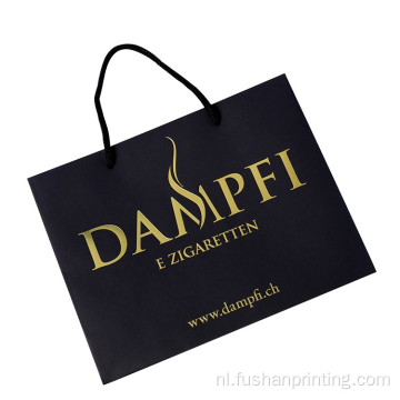 Aangepast logo cosmetisch winkelen geschenk papieren tas